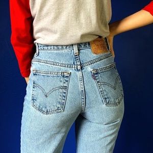 Vintage High Rise Orange Tab Levi’s